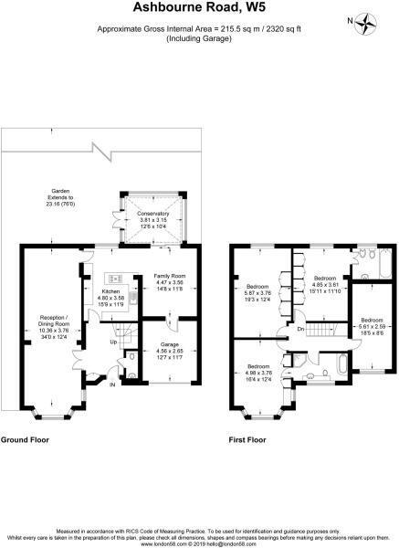 Ashbourne Road, W5 floorplan