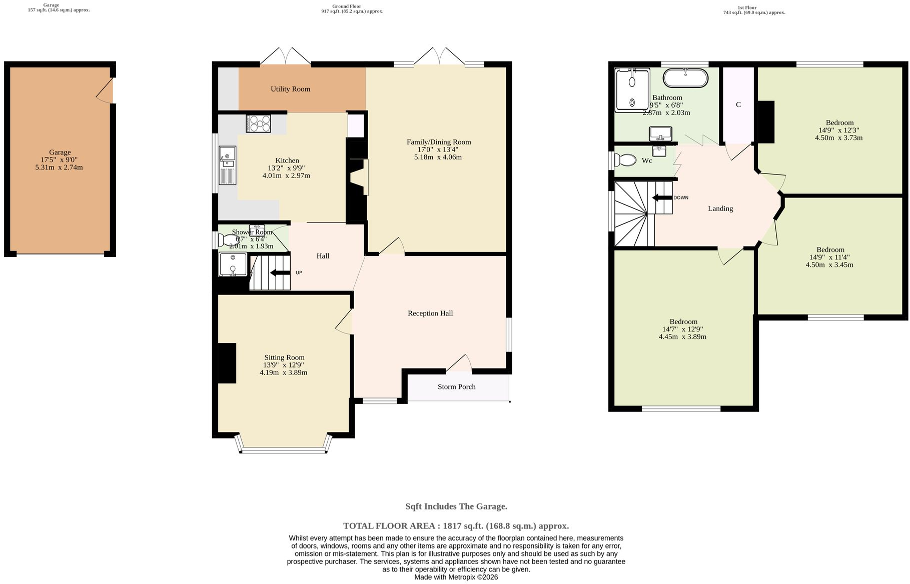 Westwood Avenue, Ipswich floorplan