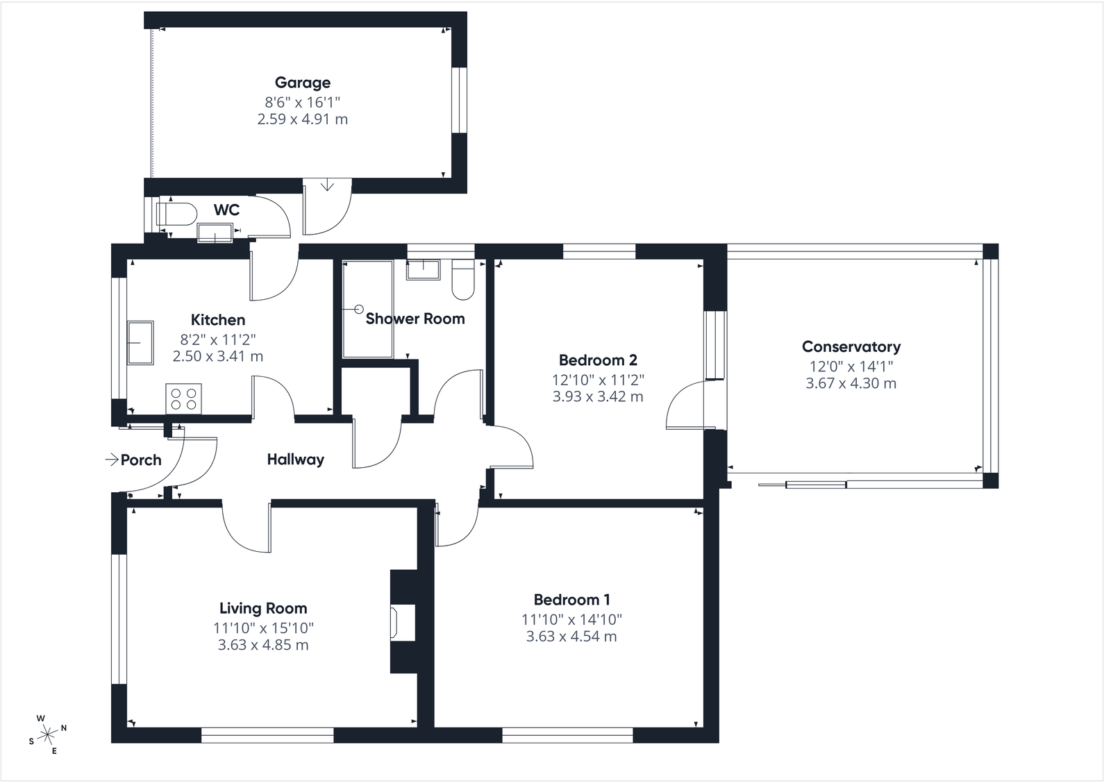 Primley Mead, Sidmouth floorplan