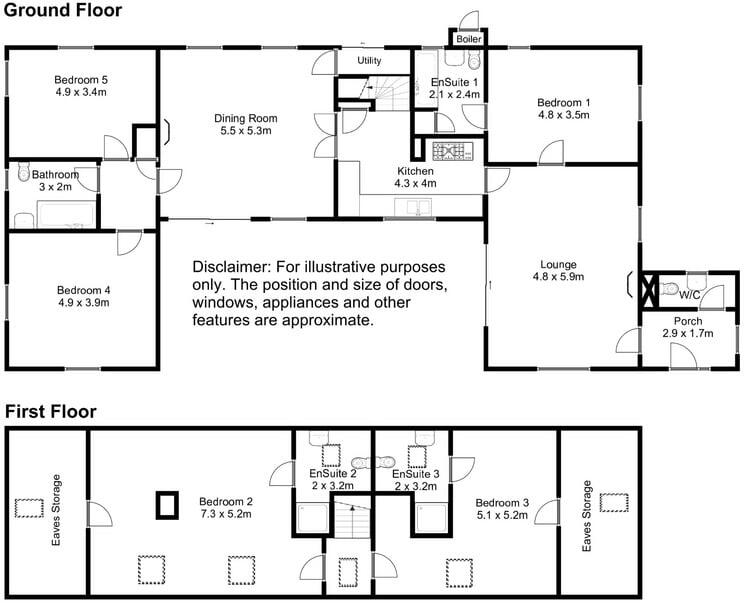  Abersoch, Pwllheli, LL53 floorplan