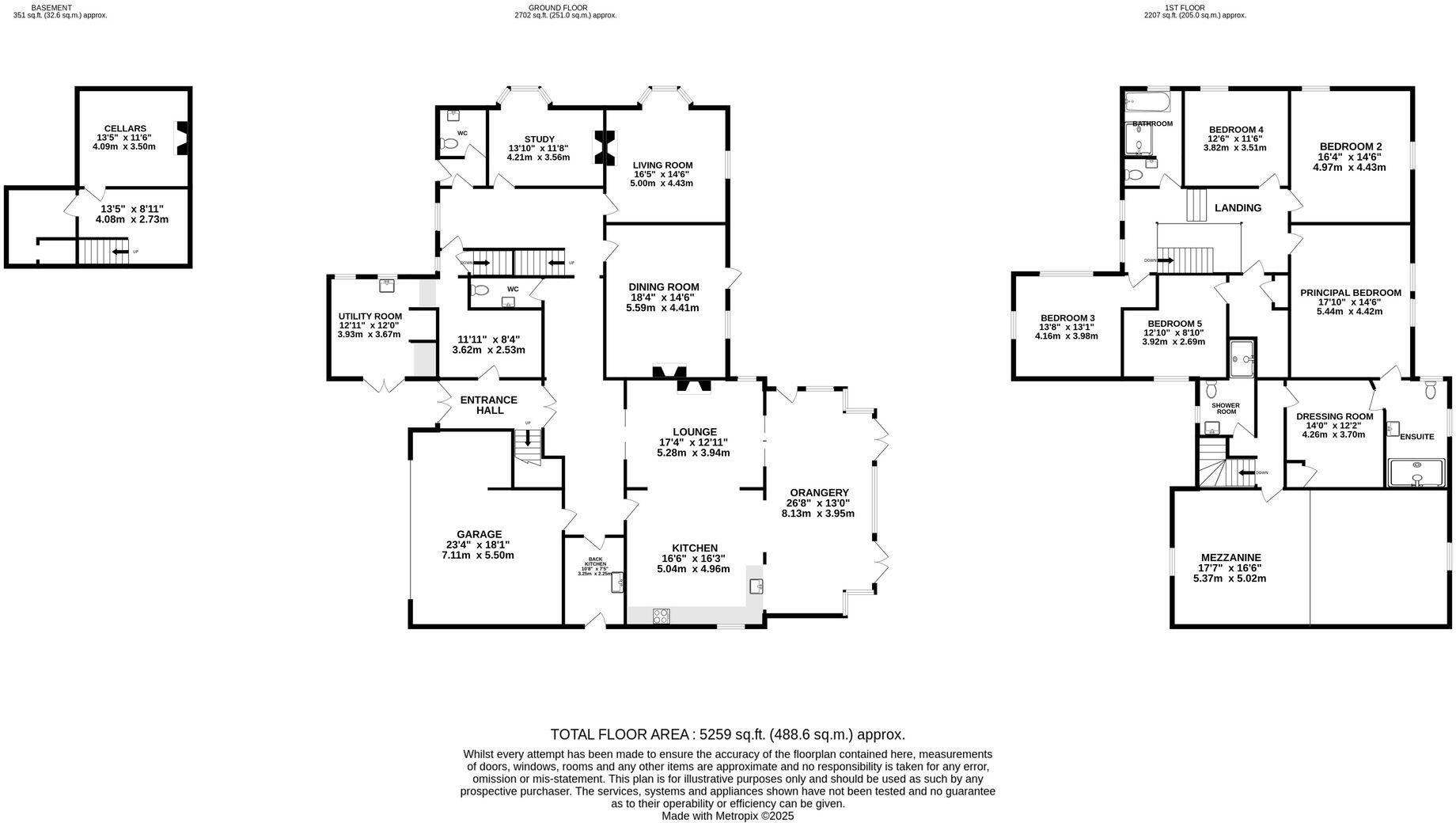 Toft Road, Knutsford, WA16 floorplan