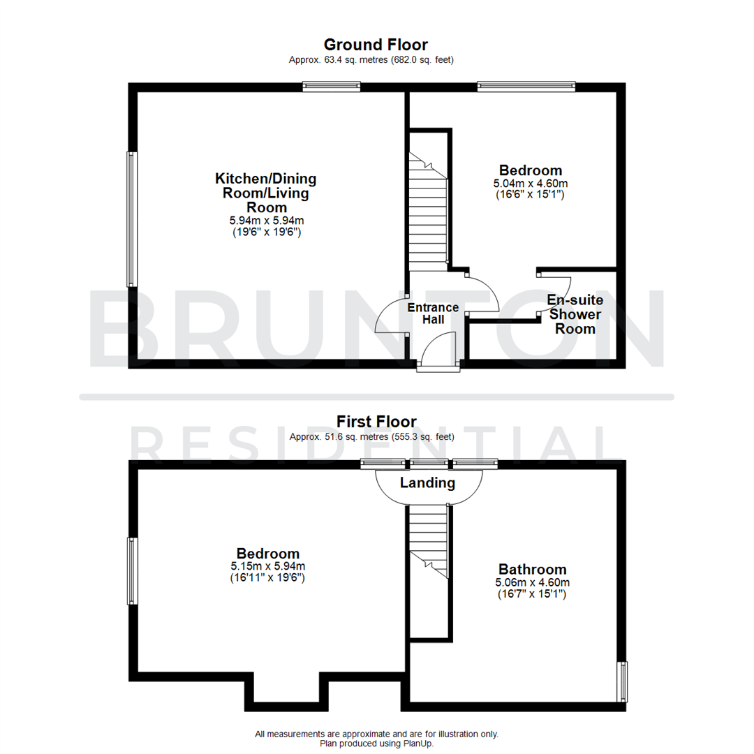 Hallgate, Hexham floorplan