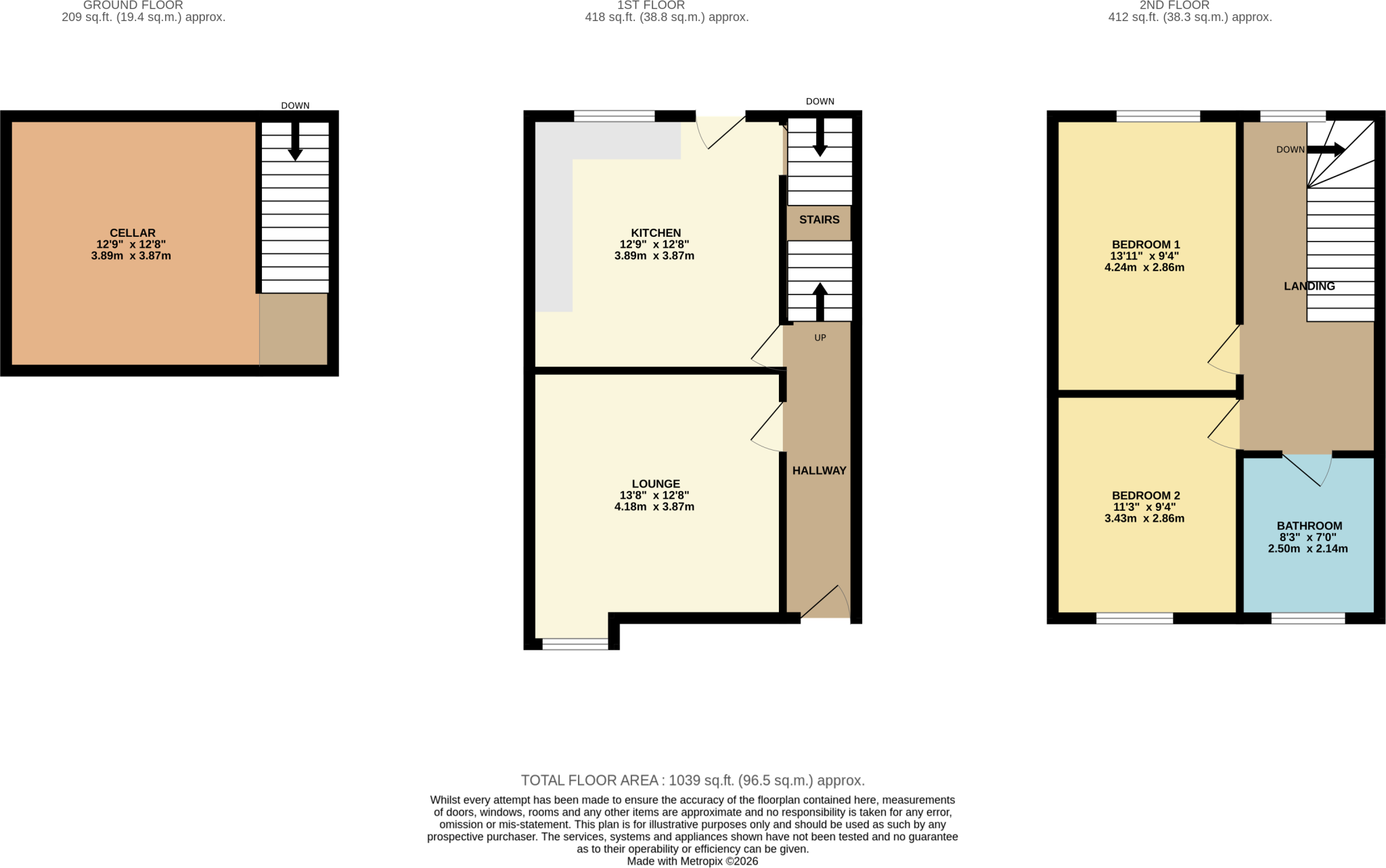 Hardcastle Road, Edgeley floorplan