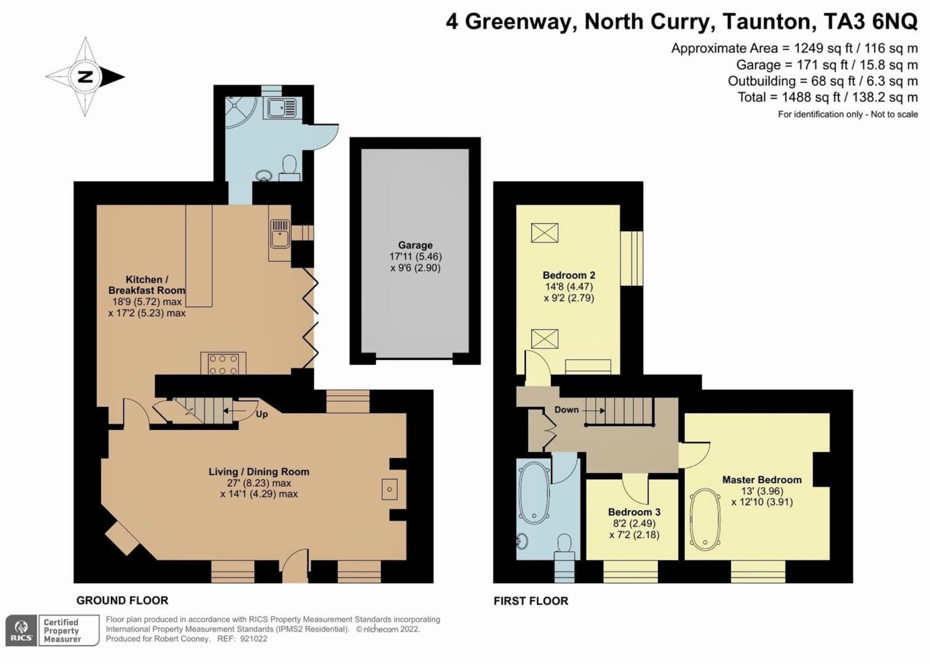 North Curry, Taunton floorplan