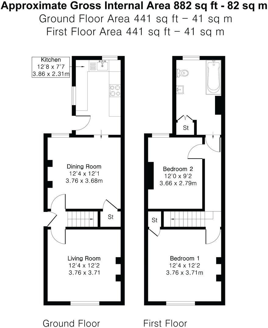 Burpham Lane, GU4 floorplan