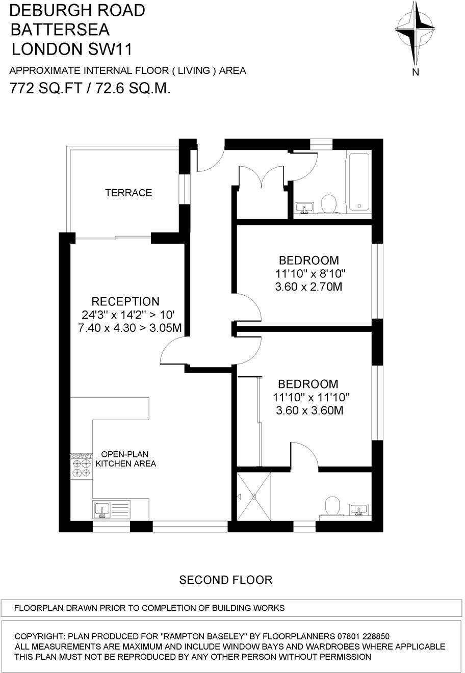Deburgh Road, SW19 floorplan