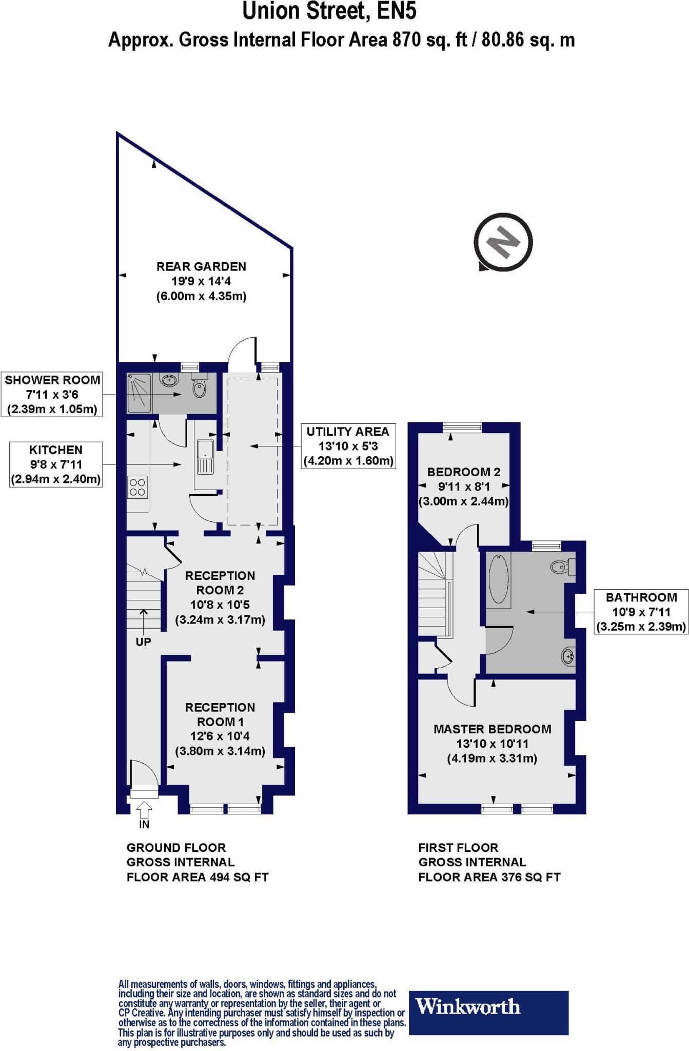 Union Street, High Barnet, EN5 floorplan