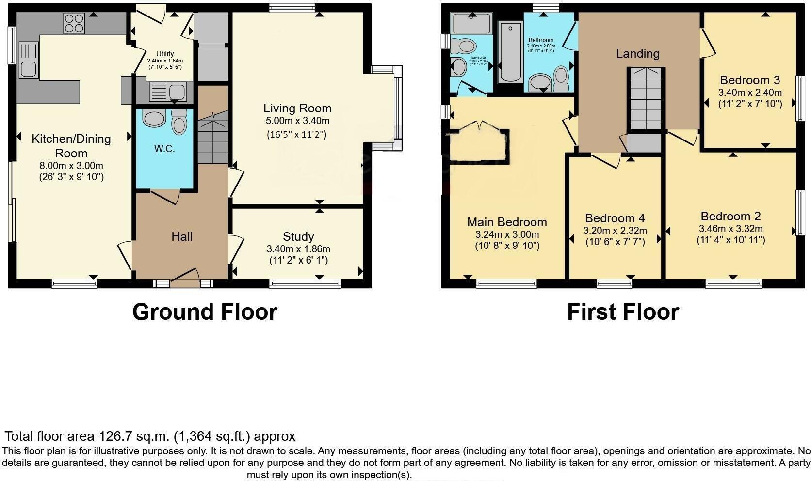 3, Quinton Road floorplan