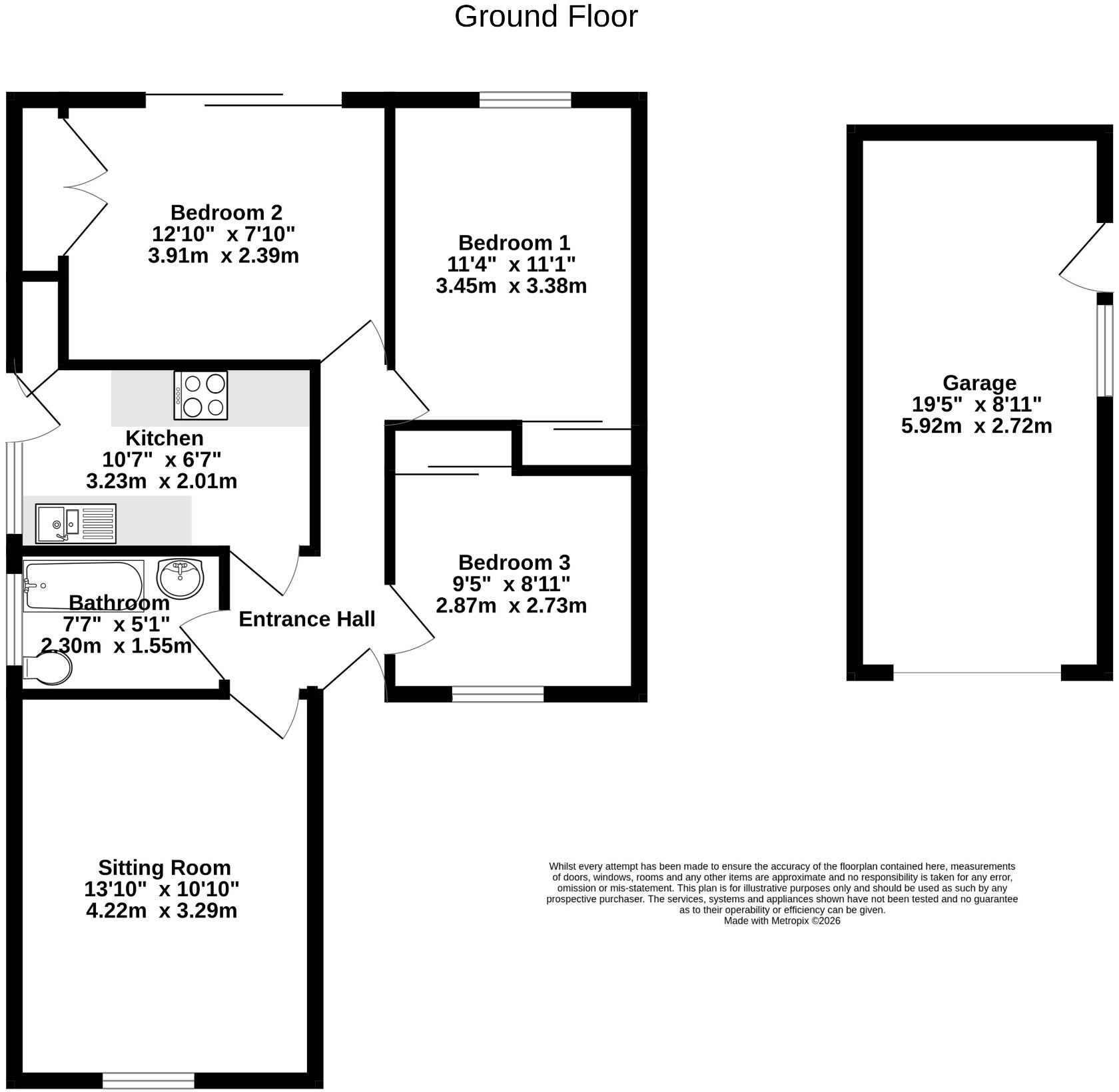 West End, Southampton floorplan