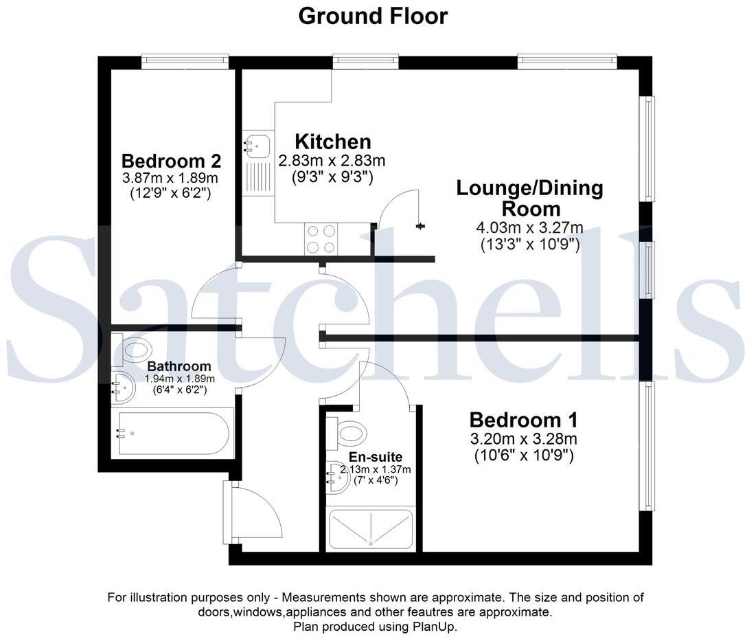 Sullivan Court, Biggleswade, SG18 floorplan