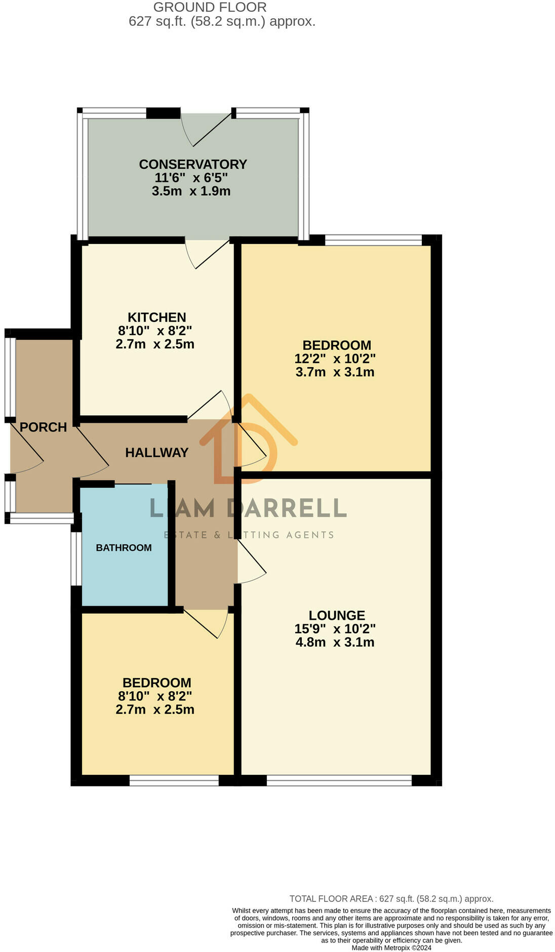 Osgodby Crescent, Osgodby, Scarborough, North Yorkshire floorplan