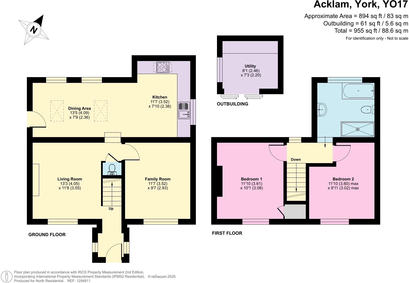 Main Street, Acklam, YO17 floorplan