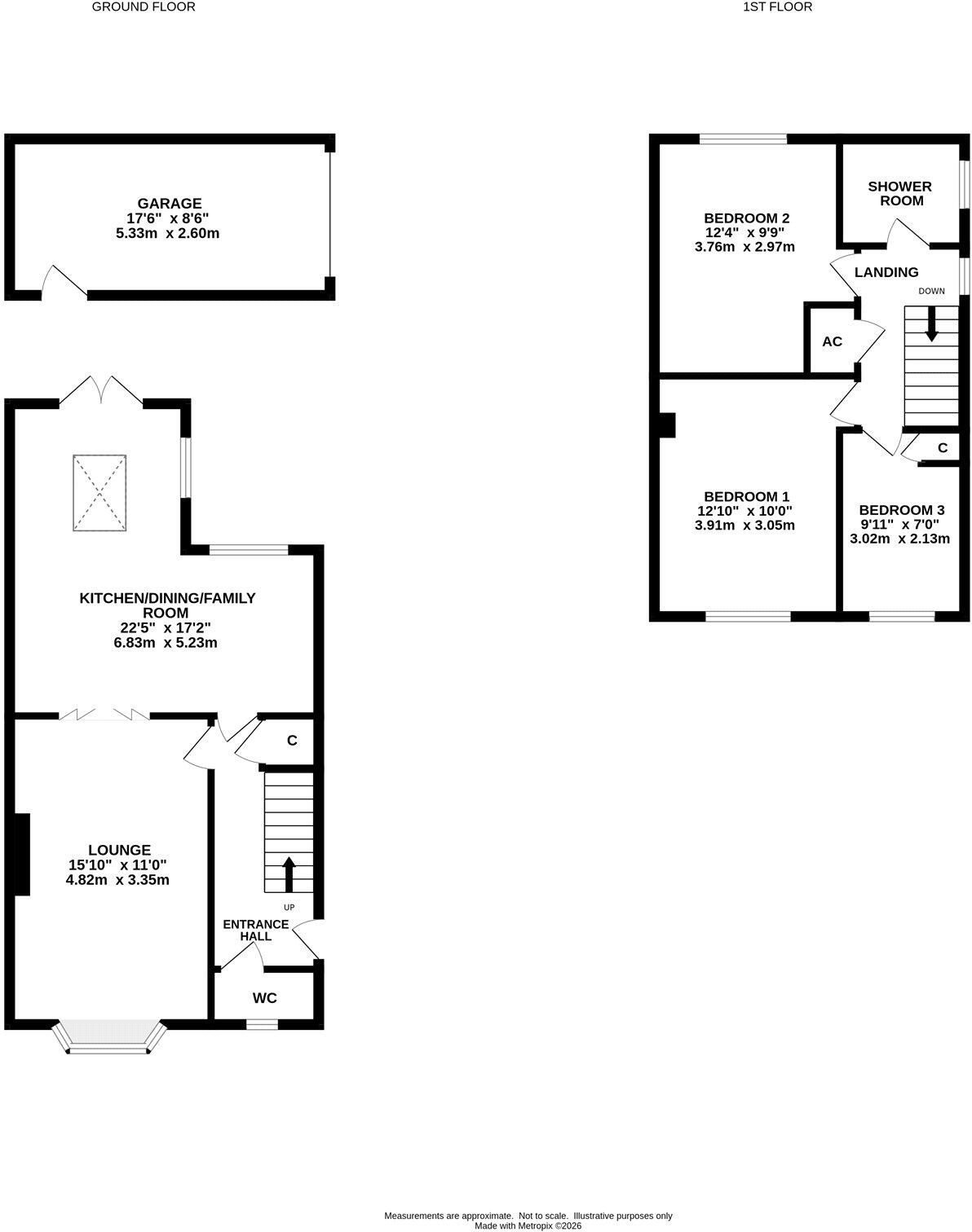 Monmouth Drive, Verwood, Dorset, BH31 floorplan