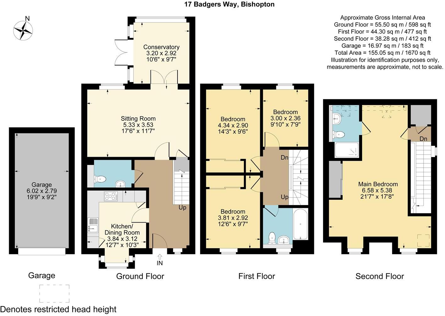 Badgers Way, Bishopton, Stratford-upon-Avon floorplan
