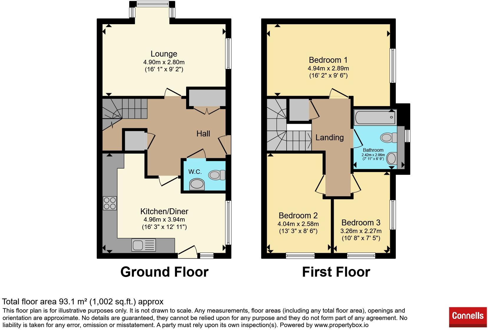 Muirfield Close, Botley, Southampton floorplan