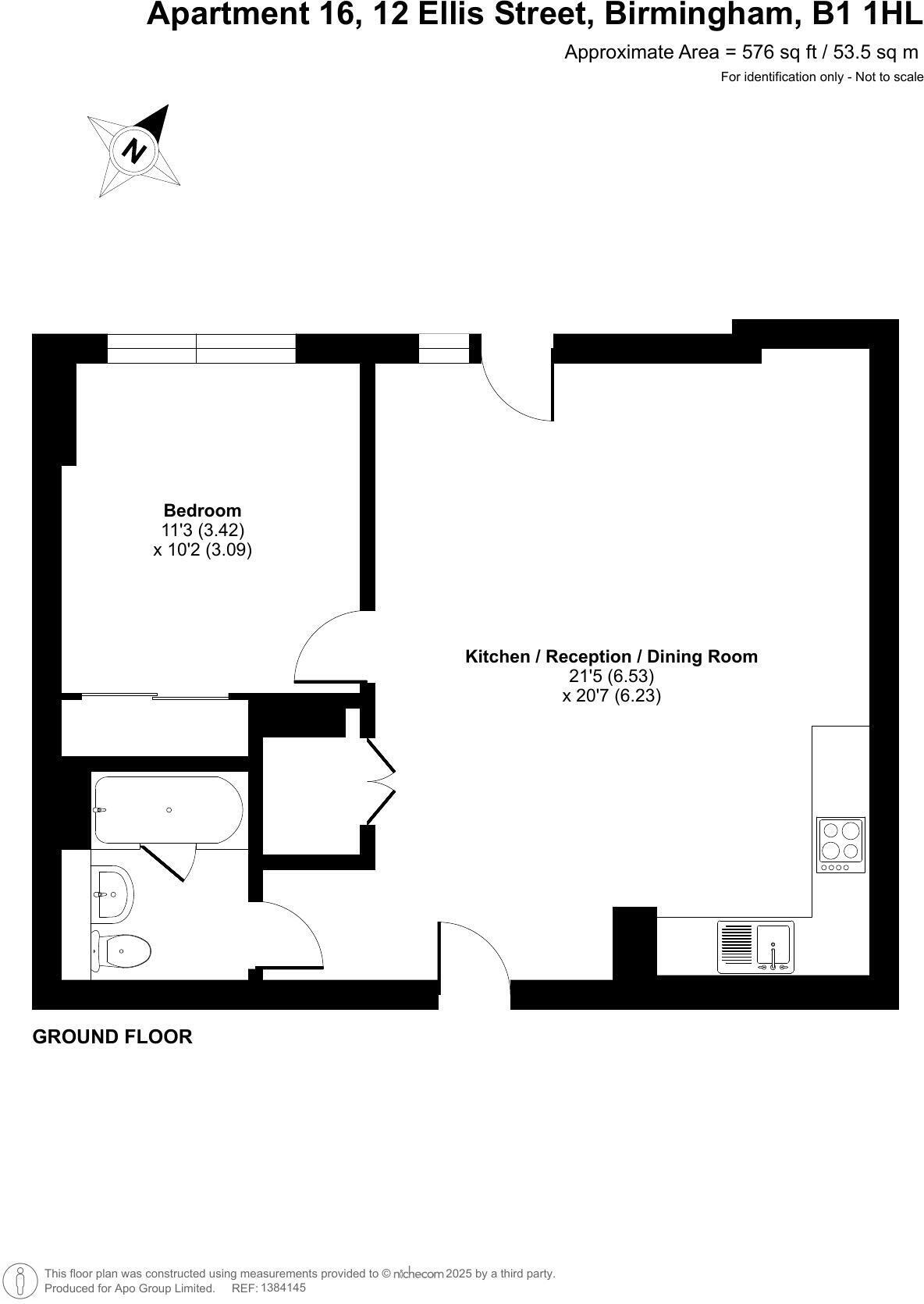 Momento Birmingham  floorplan