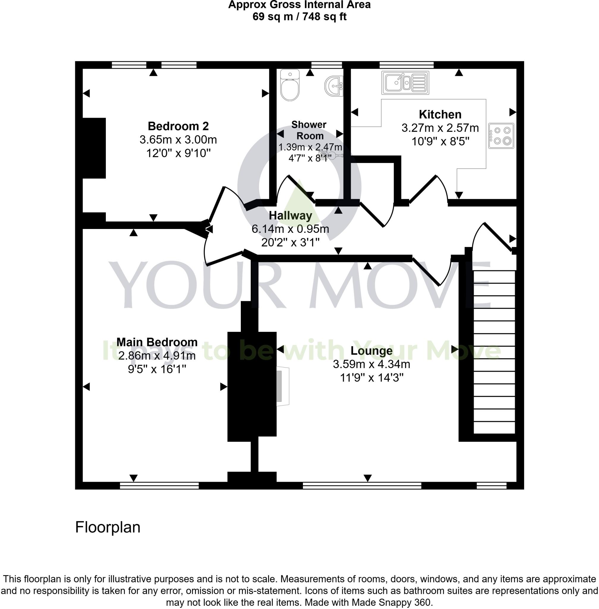 Robertson Road, Dunfermline, Fife, KY12 floorplan