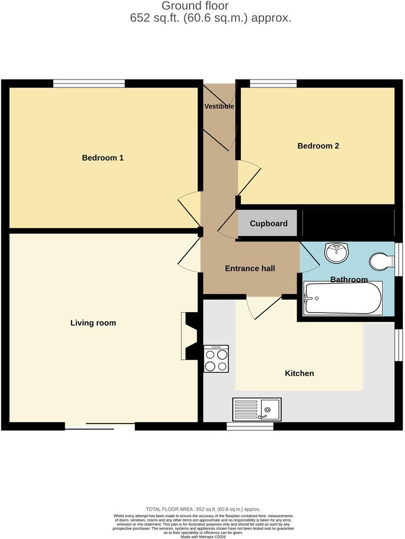 Ord Drive, Tweedmouth, Berwick-Upon-Tweed floorplan