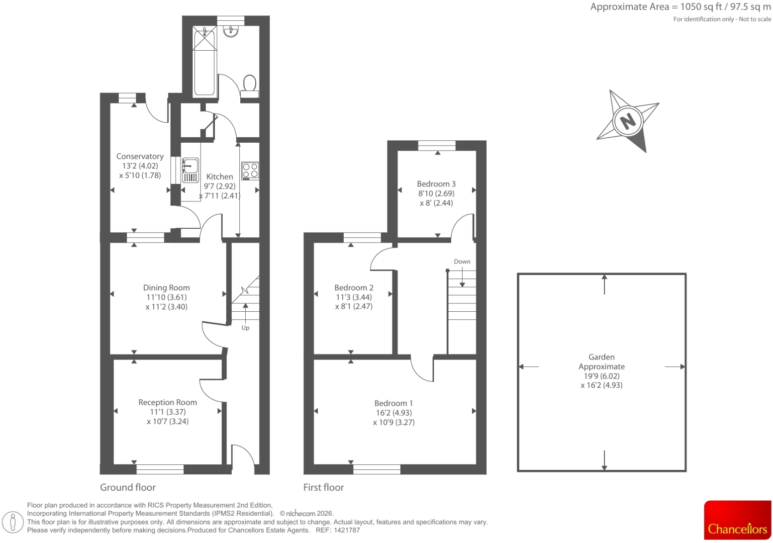 Cherwell Street, Oxford floorplan