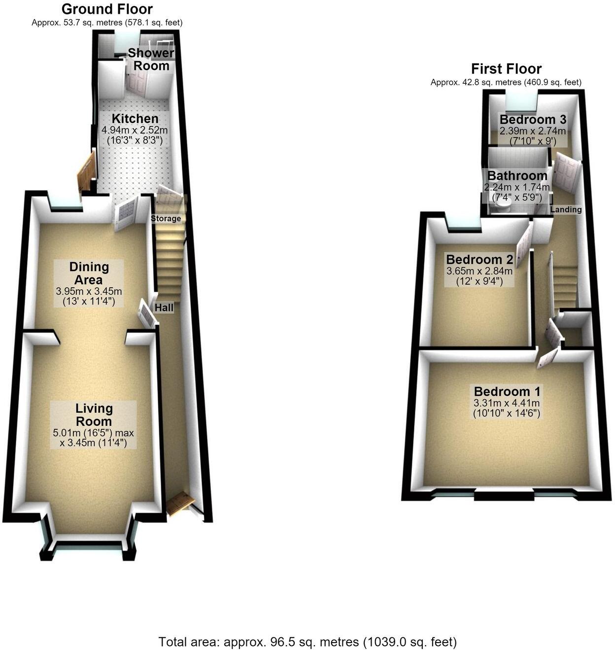 Ferrestone Road, Wellingborough, NN8 floorplan
