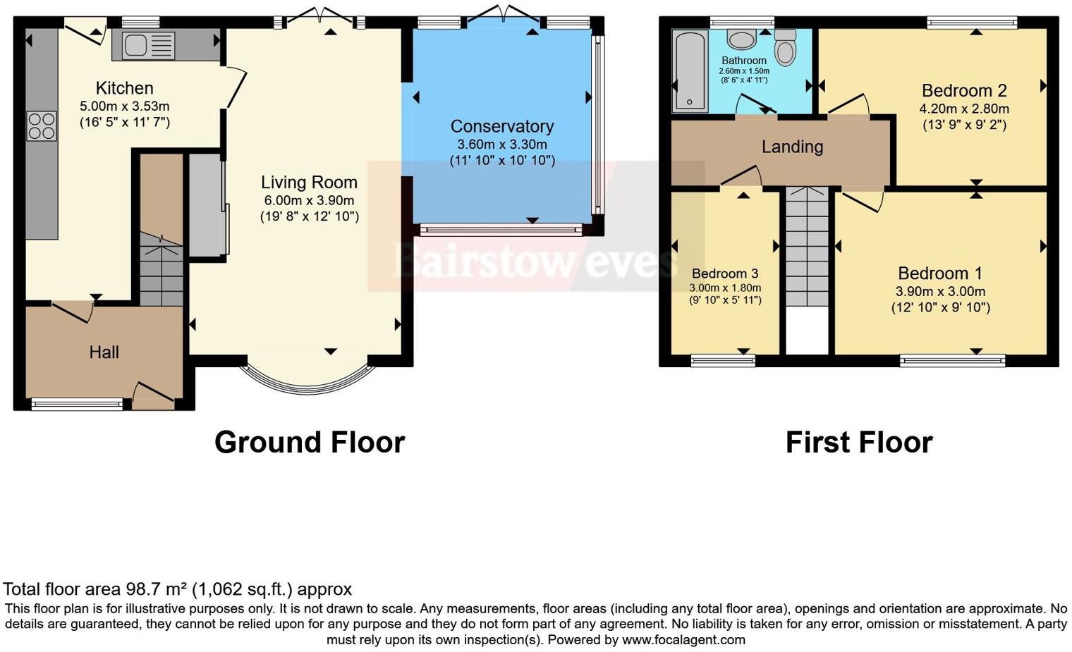 Hanley Avenue, Bramcote, Nottingham, Nottinghamshire, NG9 floorplan