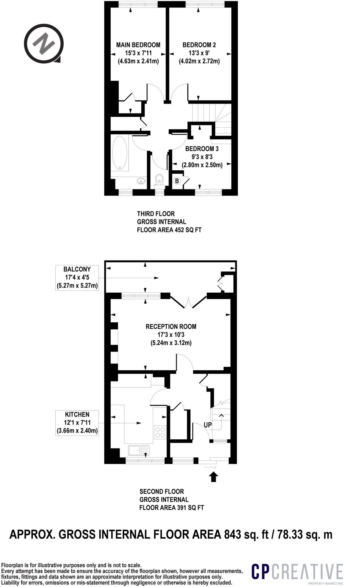 Warley House, Mitchison Road, N1 floorplan