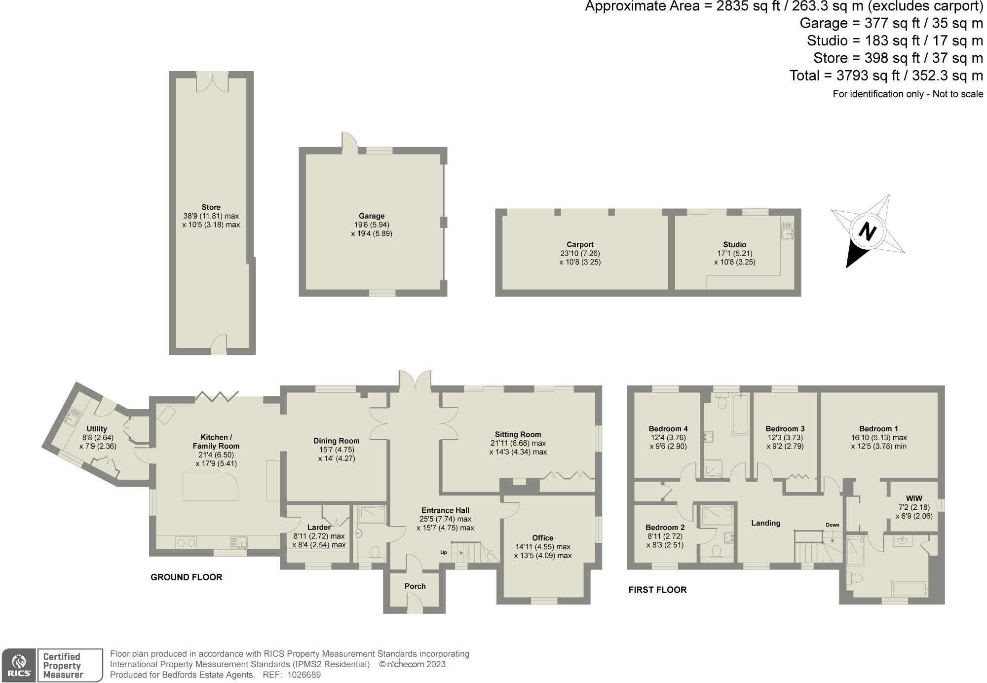 Thornham, Norfolk floorplan