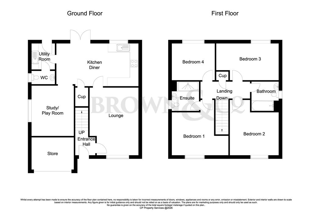 William Gardens, Retford, Nottinghamshire DN22 6UJ floorplan