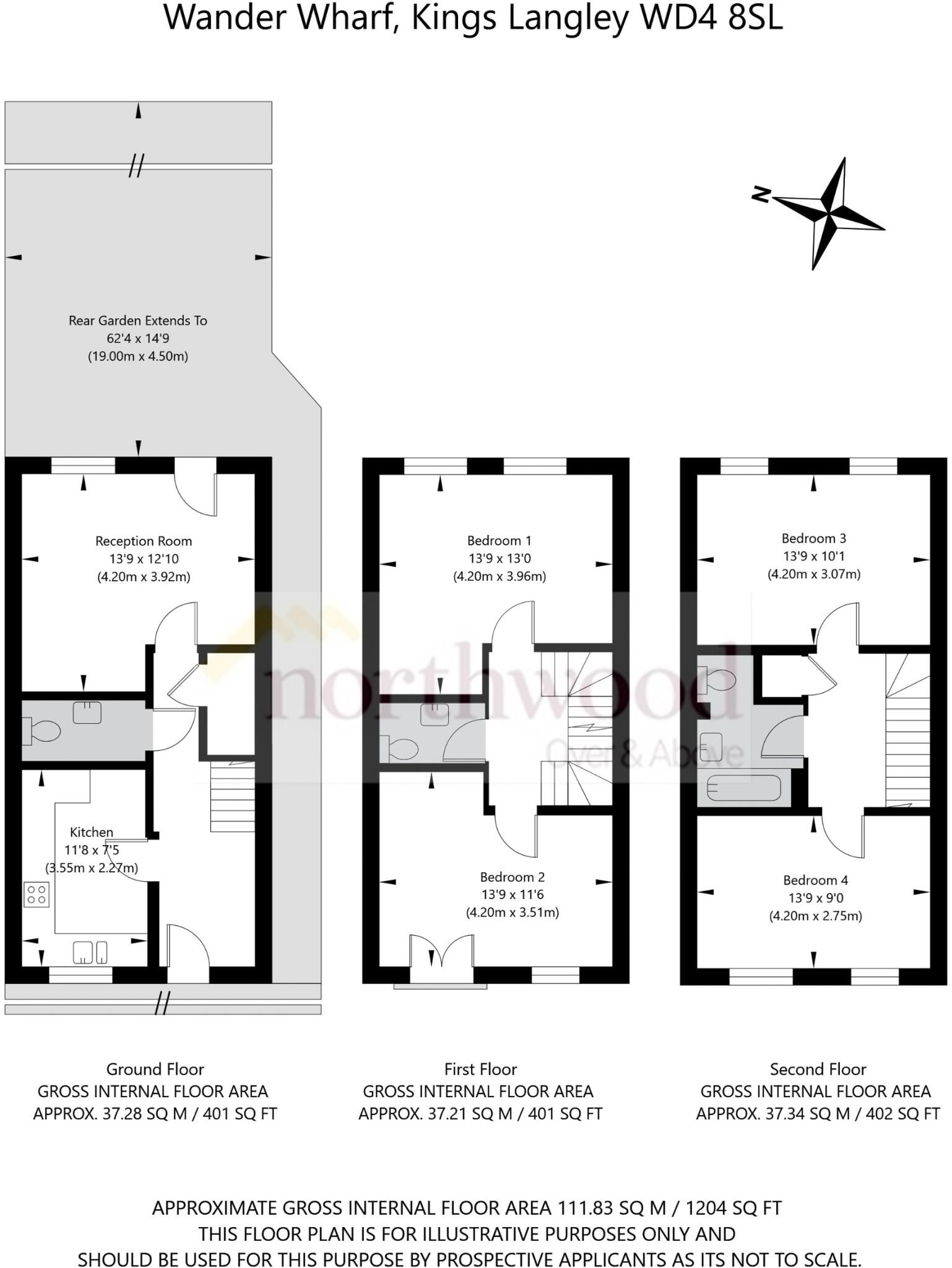 2, Wander Wharf, Kings Langley floorplan