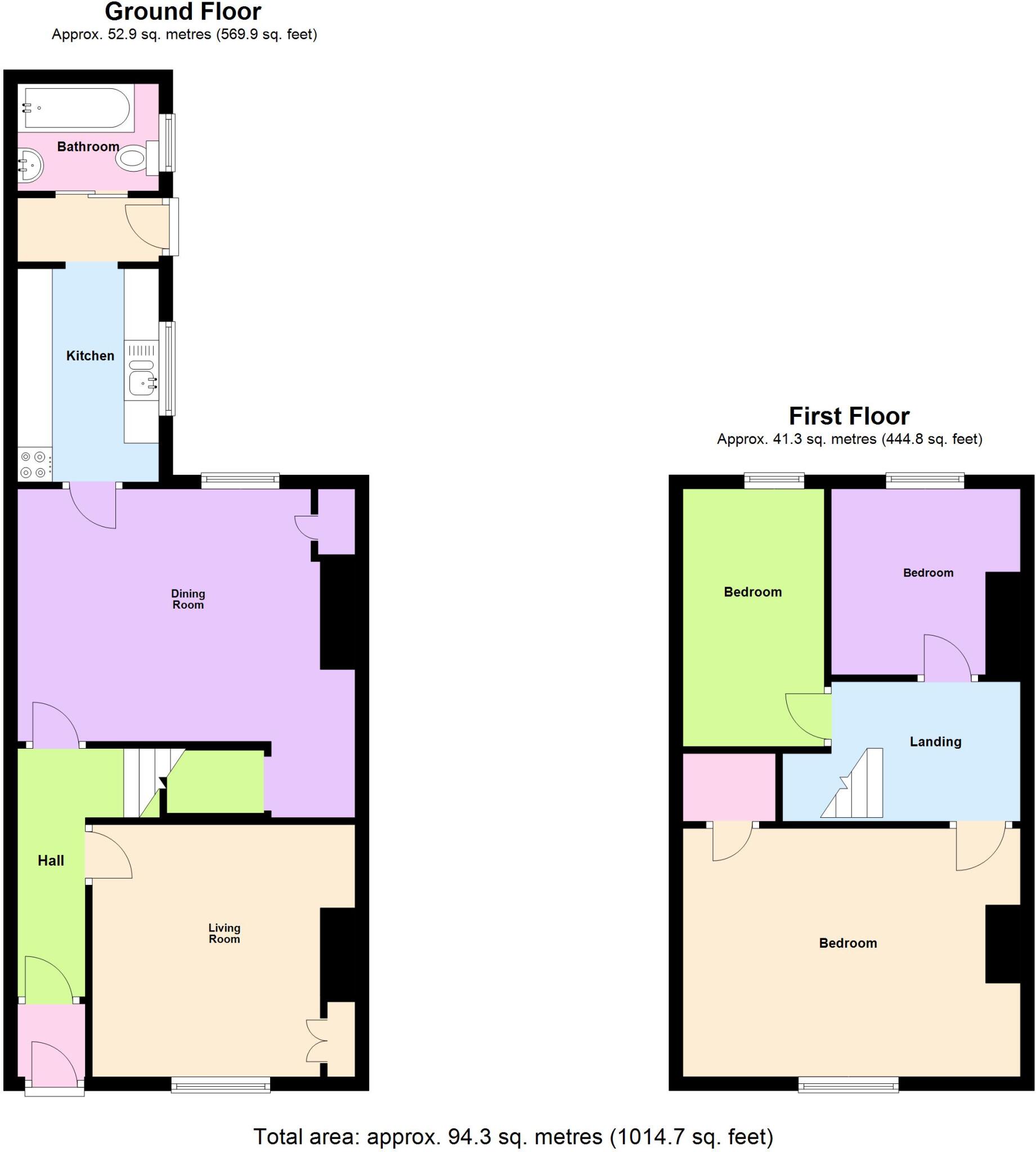 Scotsfield Terrace, Haltwhistle, Northumberland, NE49 floorplan