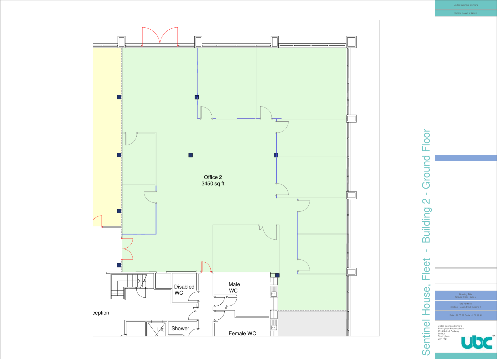 2205014 Sentinel House Building 2  Suite 2Partitioning.pdf
