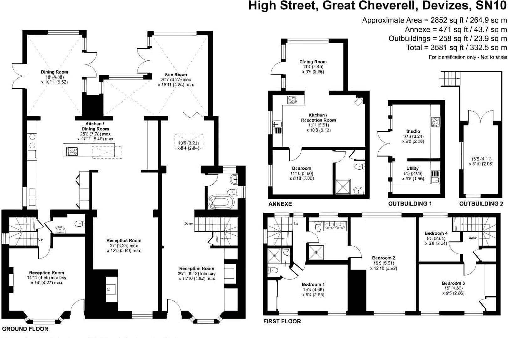59-61 High Street, Great Cheverell, Devizes floorplan