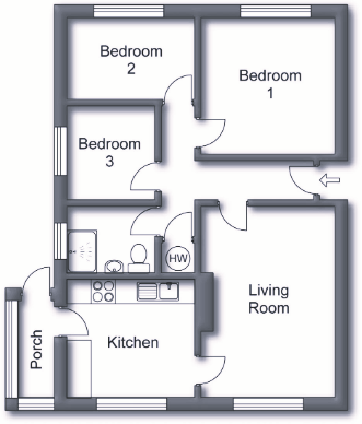 Clee Vantage, Clee Hill, Ludlow, Herefordshire floorplan