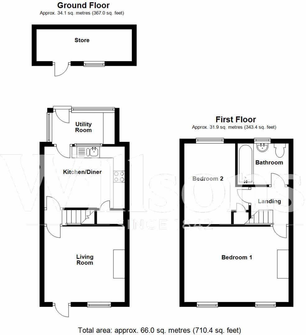 Dashwood Road, Alford floorplan
