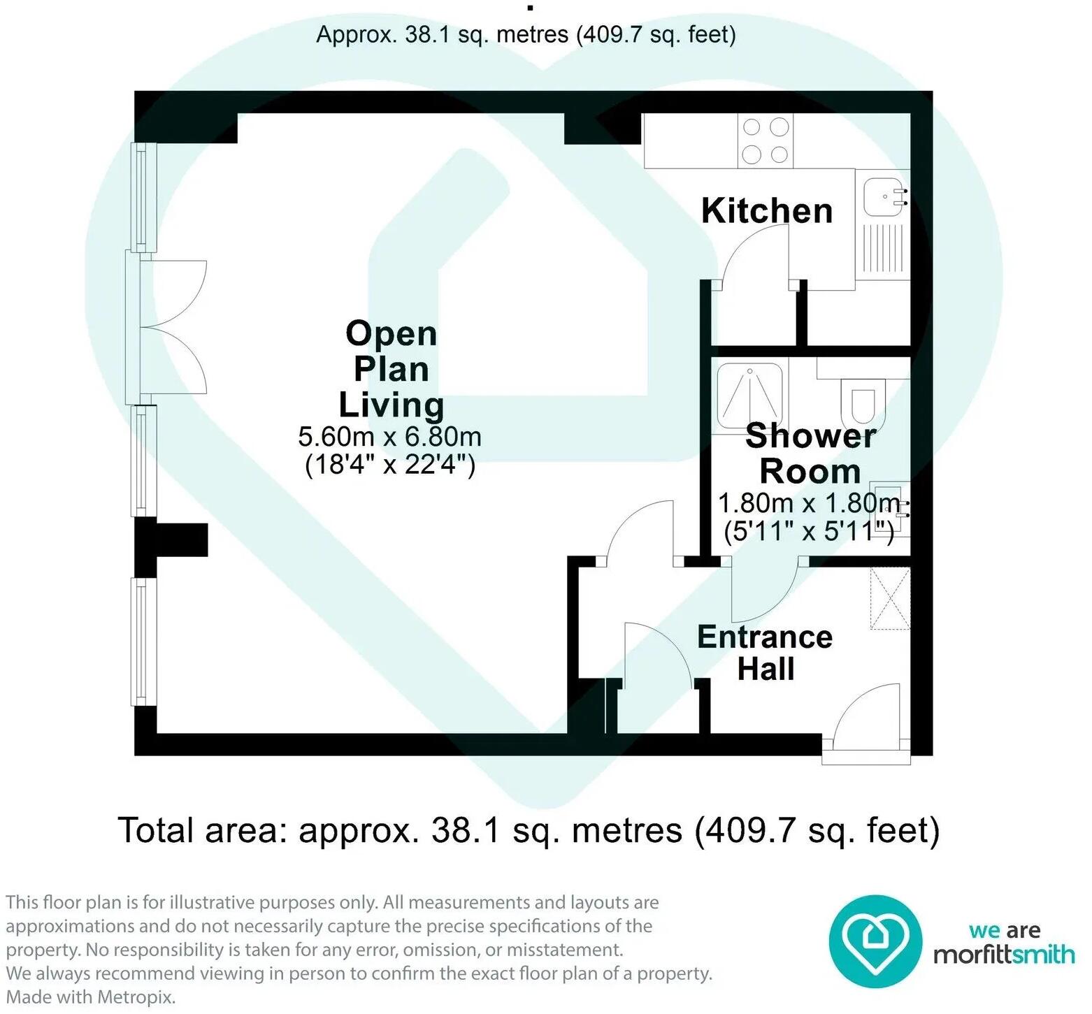 Furnace Hill,Sheffield,S3 7AH floorplan