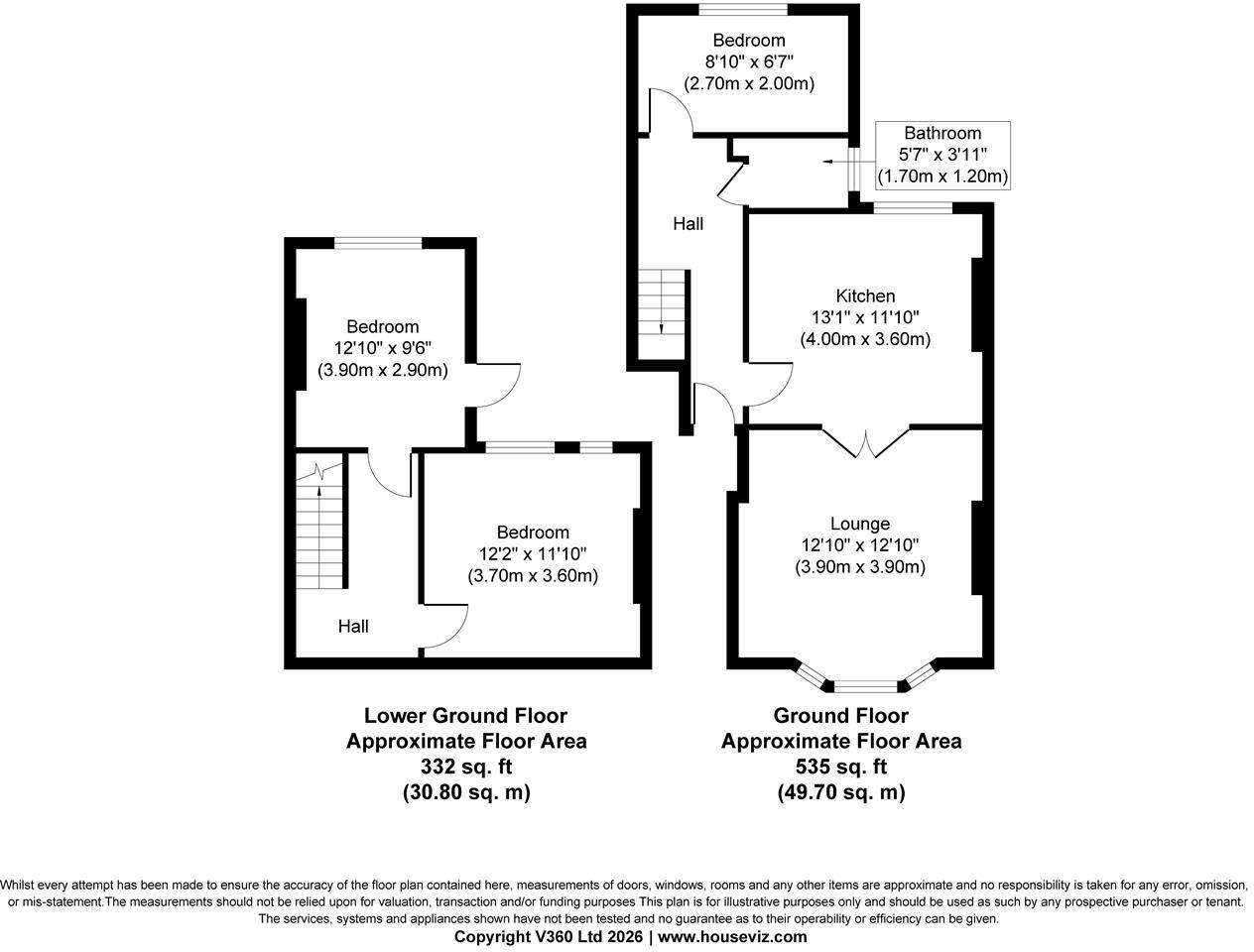 Meeching Road, Newhaven floorplan