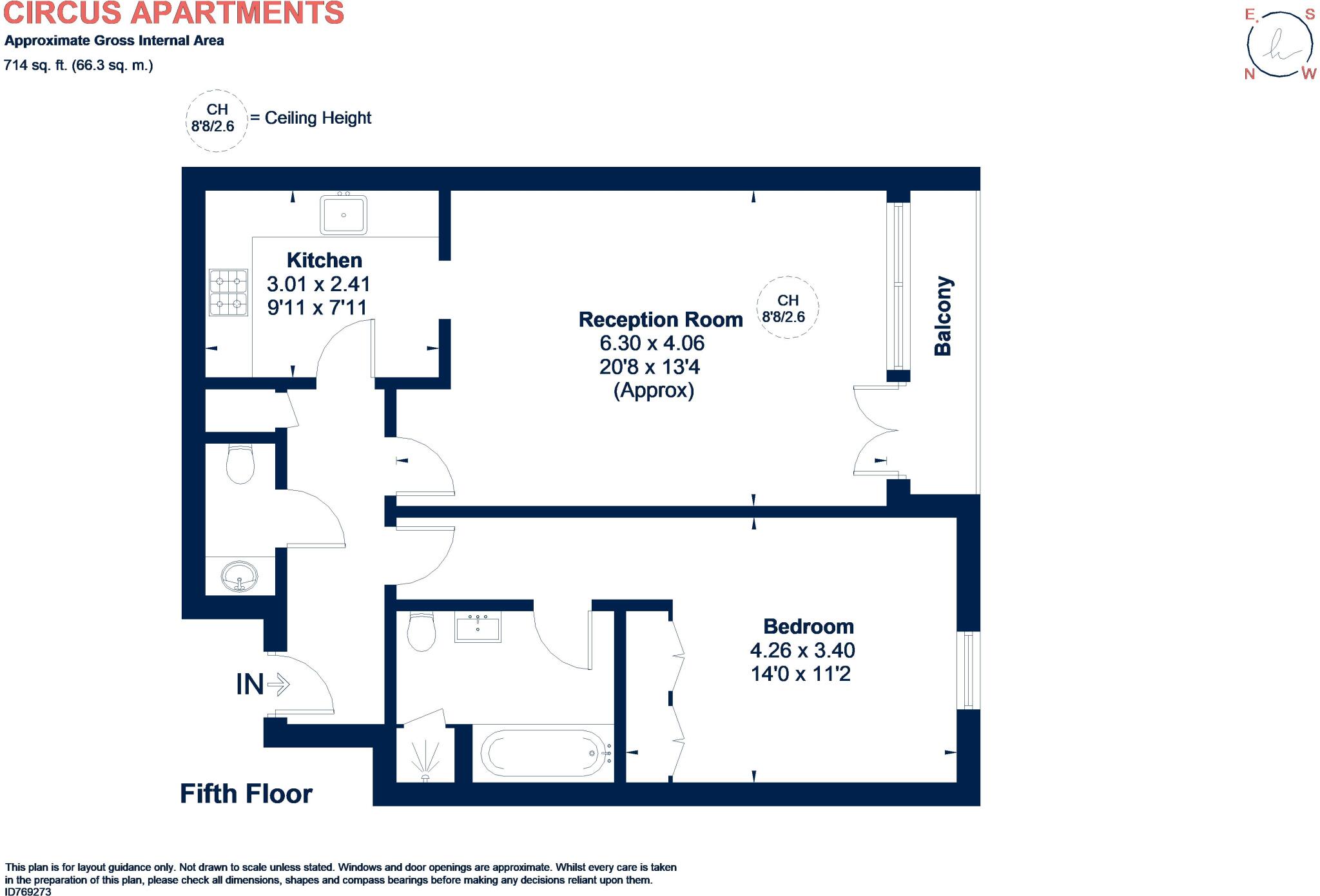 Westferry Circus, E14 floorplan