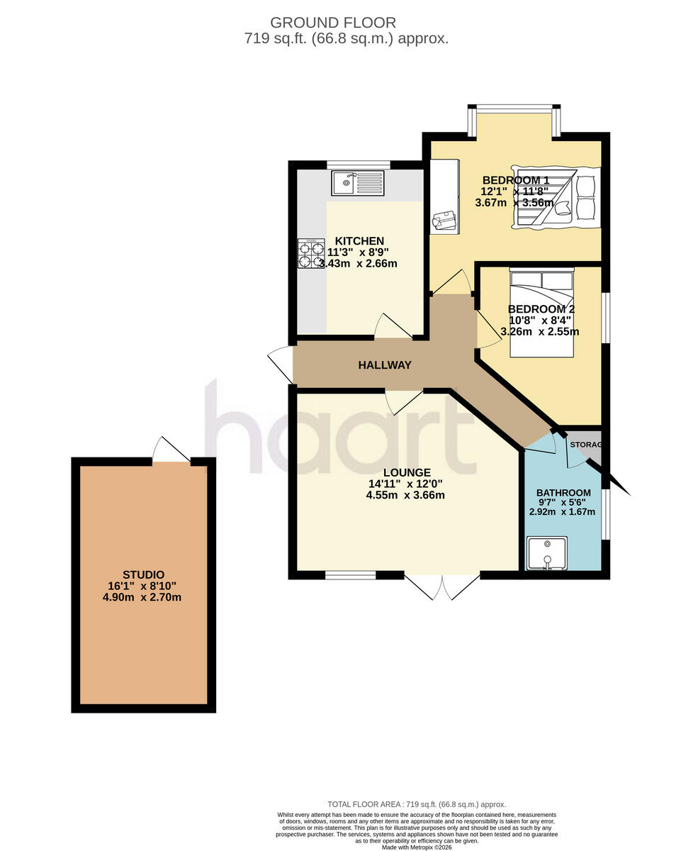 Station Road, Long Sutton floorplan