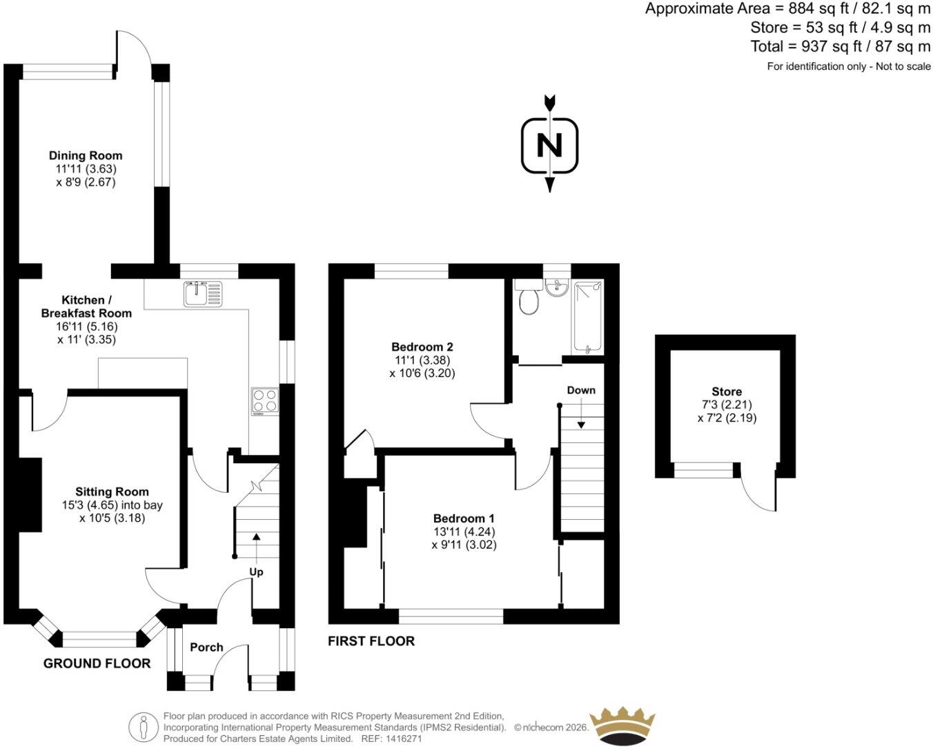 Almondsbury Road, Portsmouth, Hampshire, PO6 floorplan