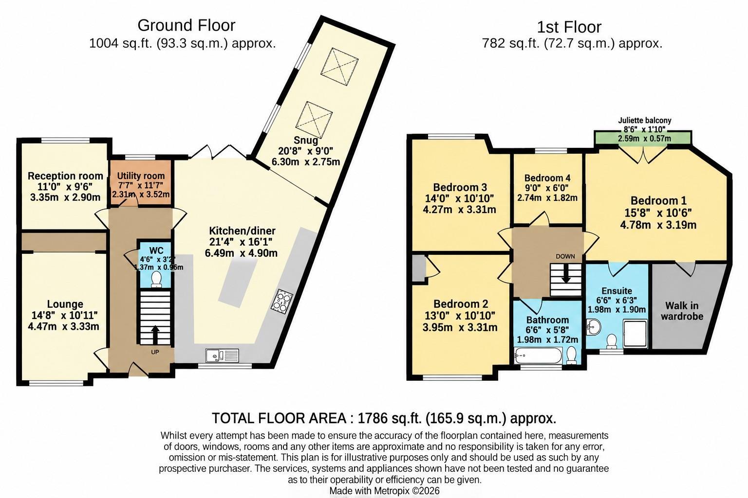 Tennyson Close, Keynsham floorplan