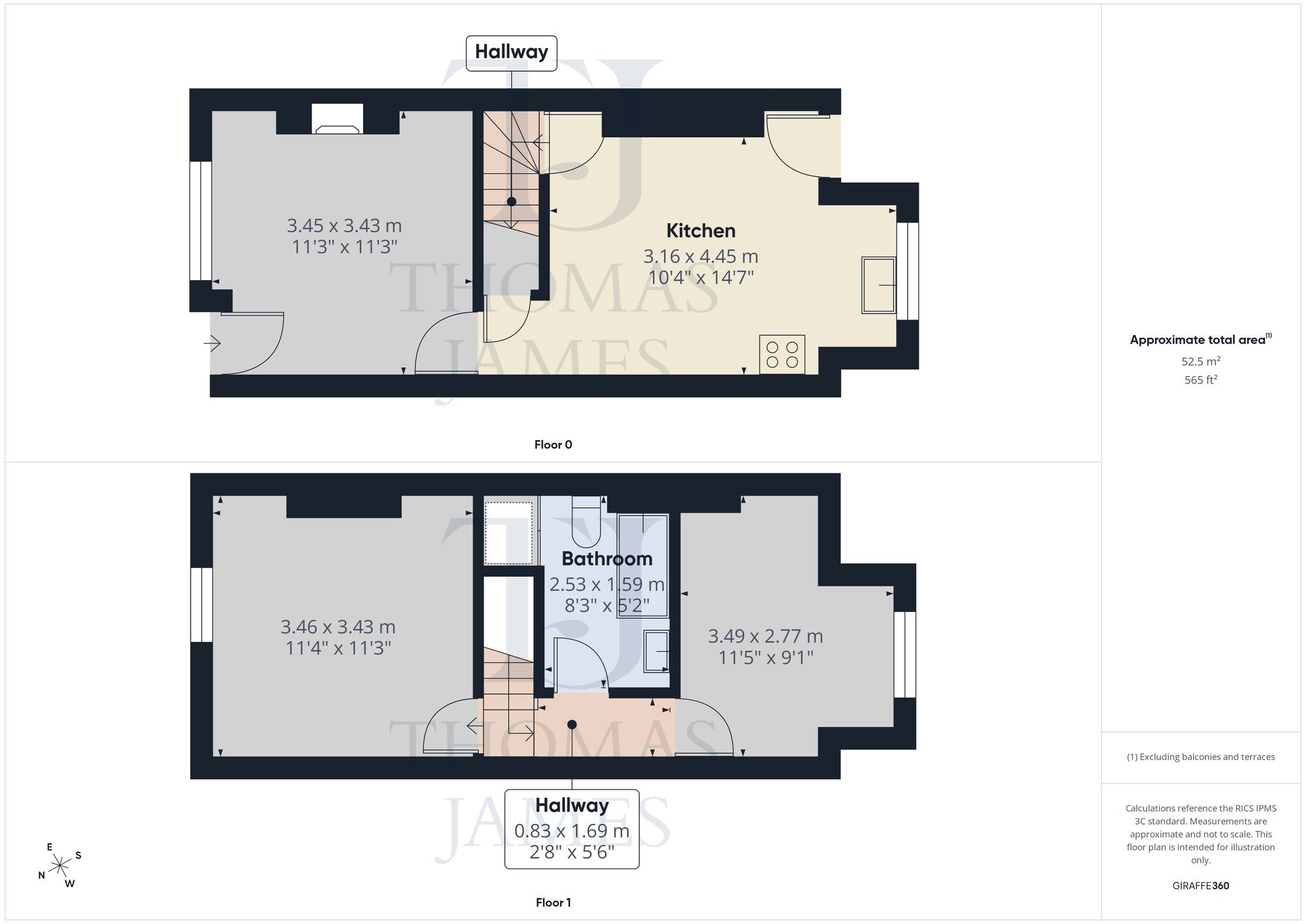 Oakland Street, Nottingham, NG7 floorplan