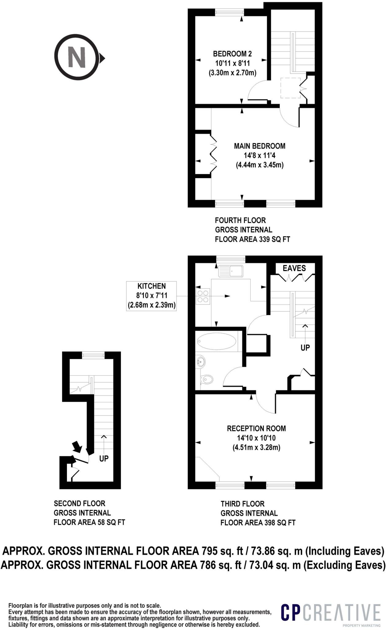 Clarence Road, London, E5 floorplan