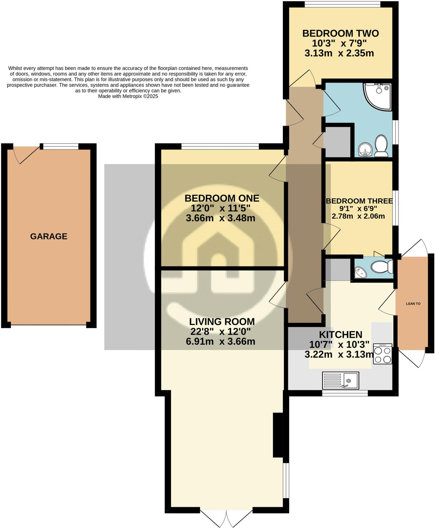 Belvoir Walk, Bedford, MK41 floorplan