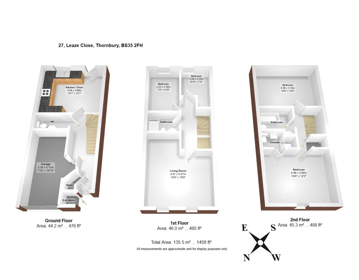 Leaze Close, Thornbury, BS35 floorplan