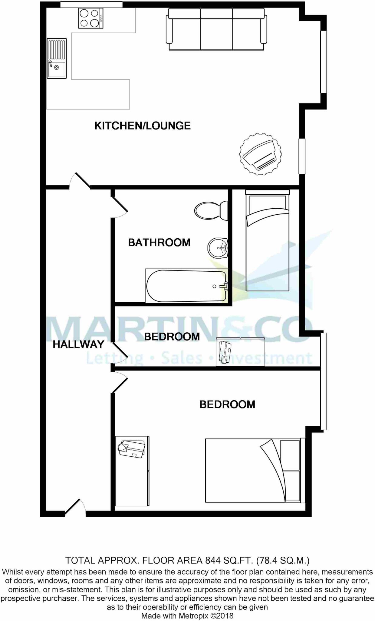 West Road, Westcliff-On-Sea floorplan