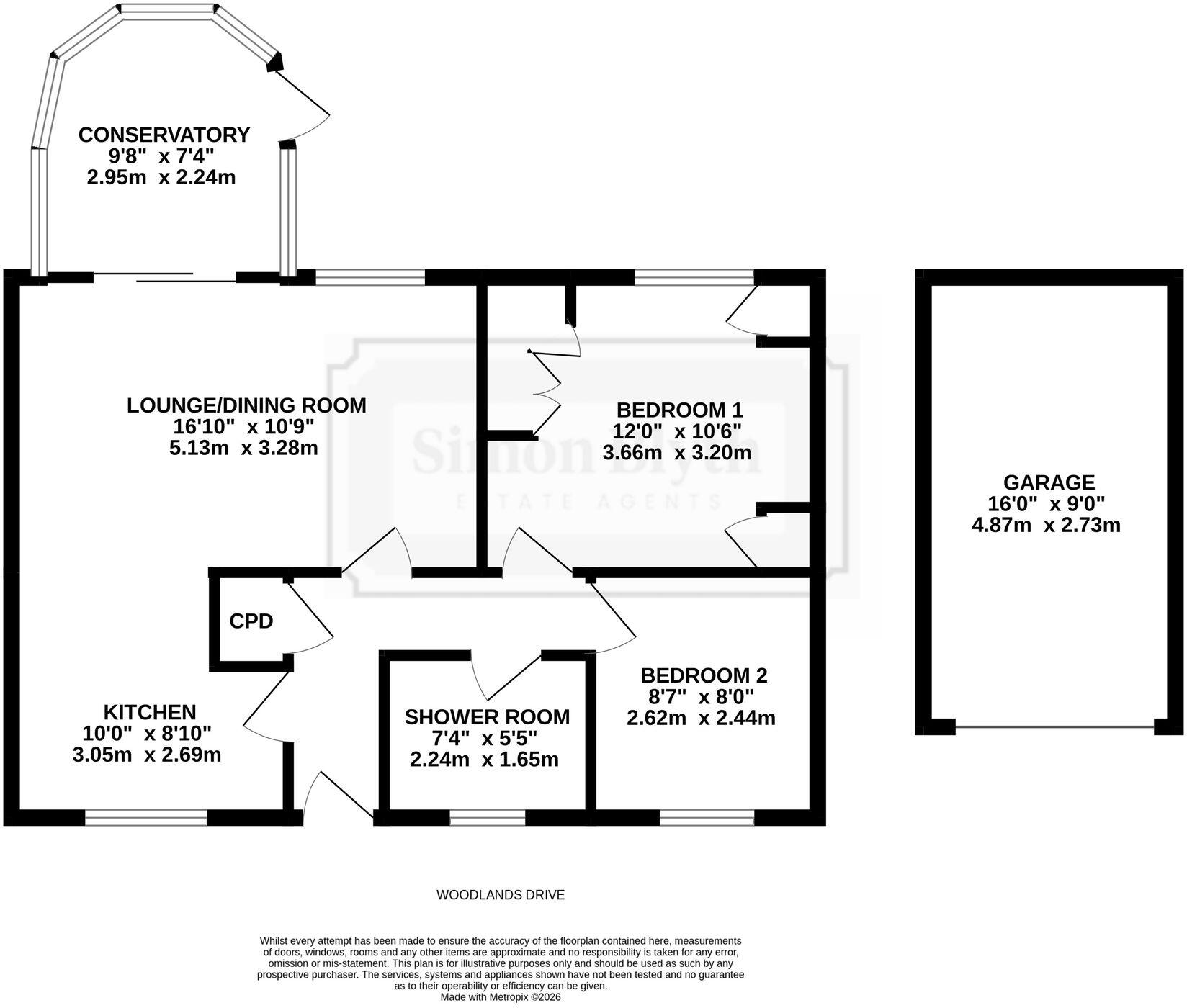 Woodlands Drive, Skelmanthorpe, HD8 floorplan