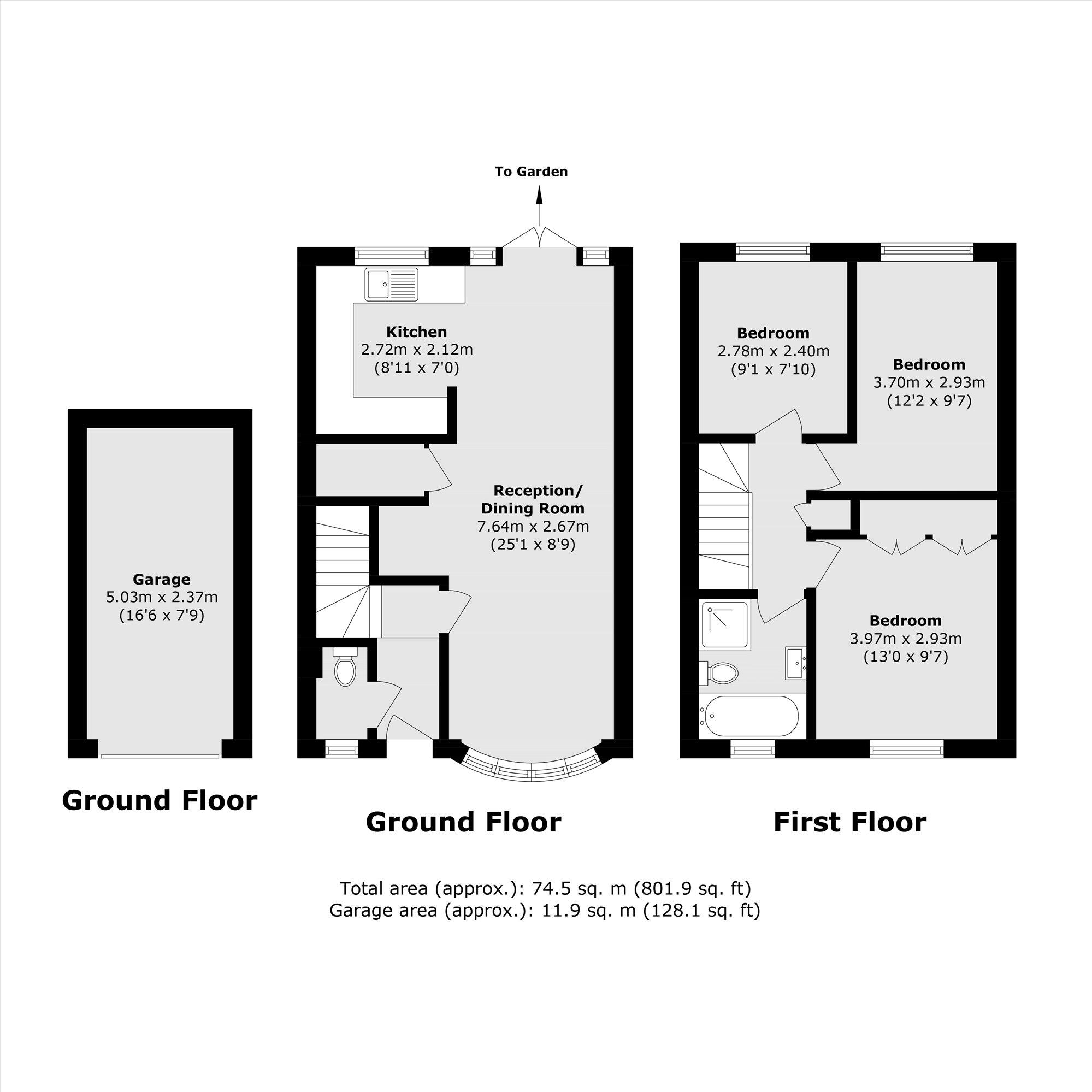 Dunsmore Road, Walton-On-Thames floorplan