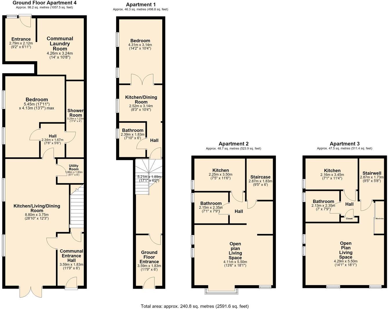 Kingsway, Cleethorpes floorplan