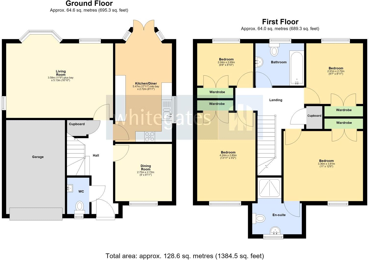 Blenheim Drive, Prescot, Merseyside, L34 floorplan