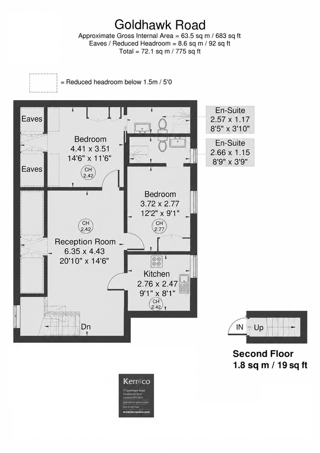 Goldhawk Road, London floorplan